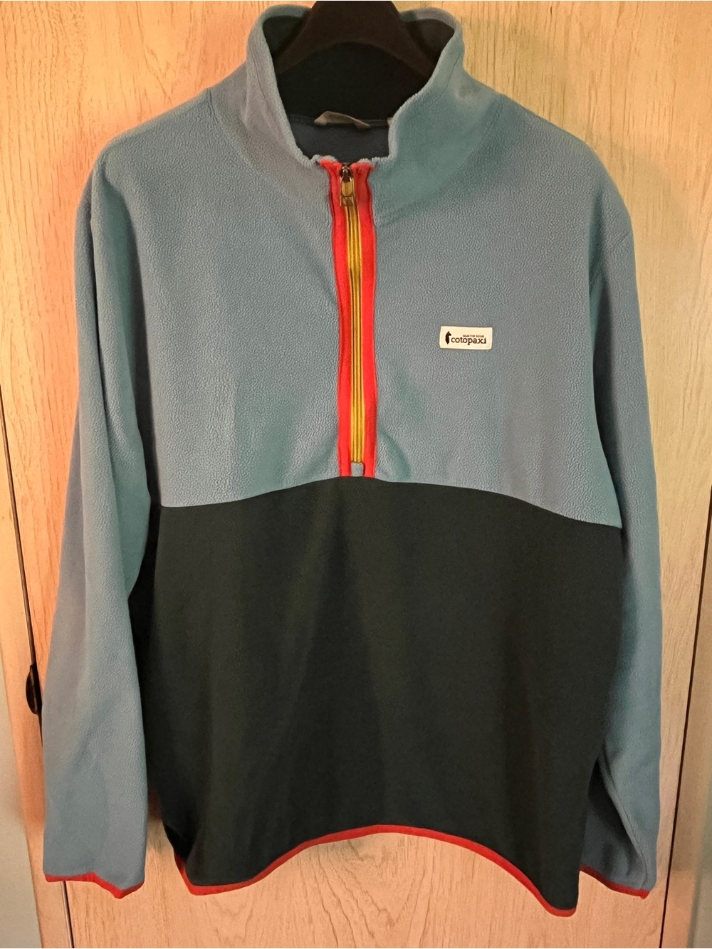 COTOPAXI AMADO HALF ZIP FLEECE PULLOVER MEN'S RIVER/DEEP OCEAN XL